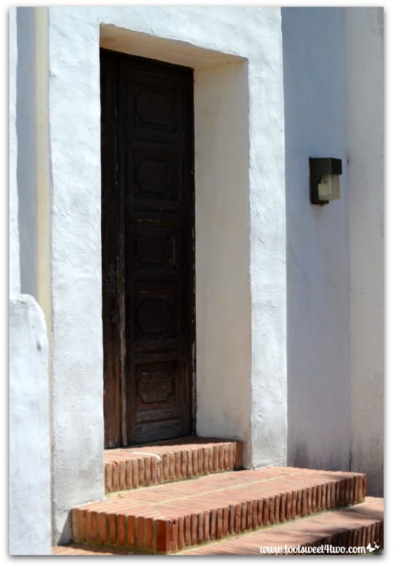 Door, Serra Museum, Presidio Park, San Diego