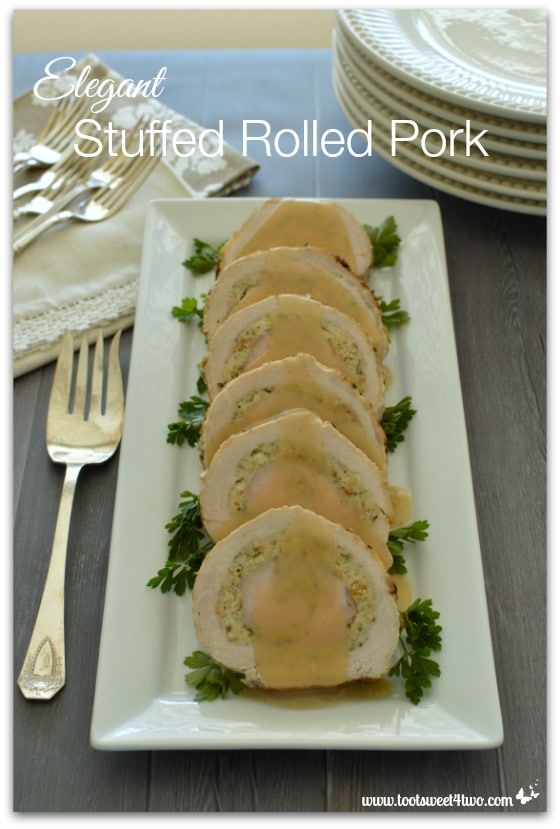 Elegant Stuffed Rolled Pork cover