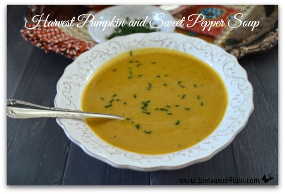 Harvest Pumpkin and Sweet Pepper Soup Pic 1