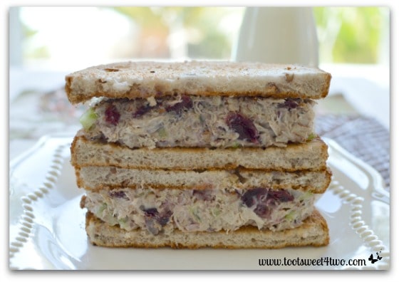 Leftover Turkey Salad Toasted Sandwiches Pic 1