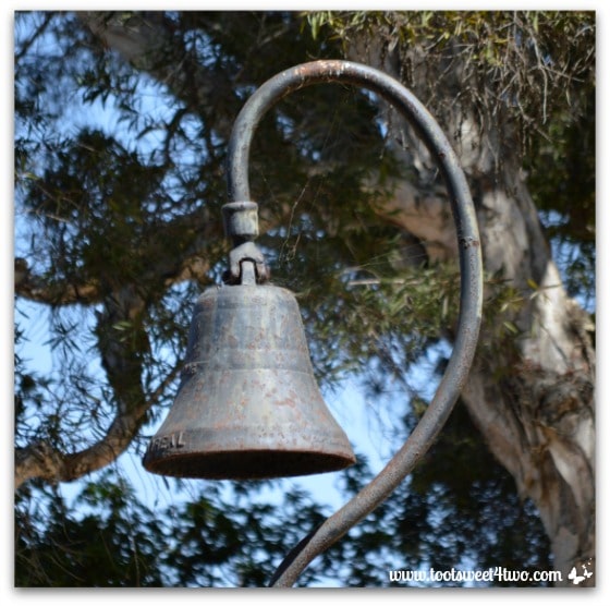 Mission Bell in Presidio Park San Diego