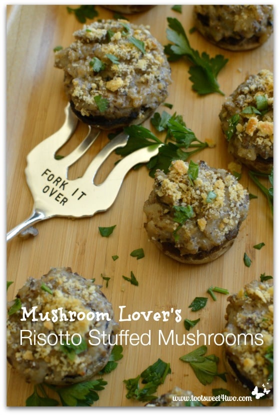 Mushroom Lover's Risotto Stuffed Mushrooms - Pic 6
