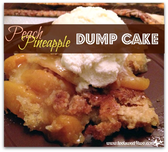 Pic 1 Peach Pineapple Dump Cake