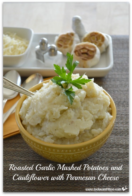 Pic 11 Roasted Garlic Mashed Potatoes and Cauliflower