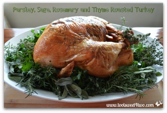 Pic 2 Parsley, Sage, Rosemary and Thyme Roasted Turkey
