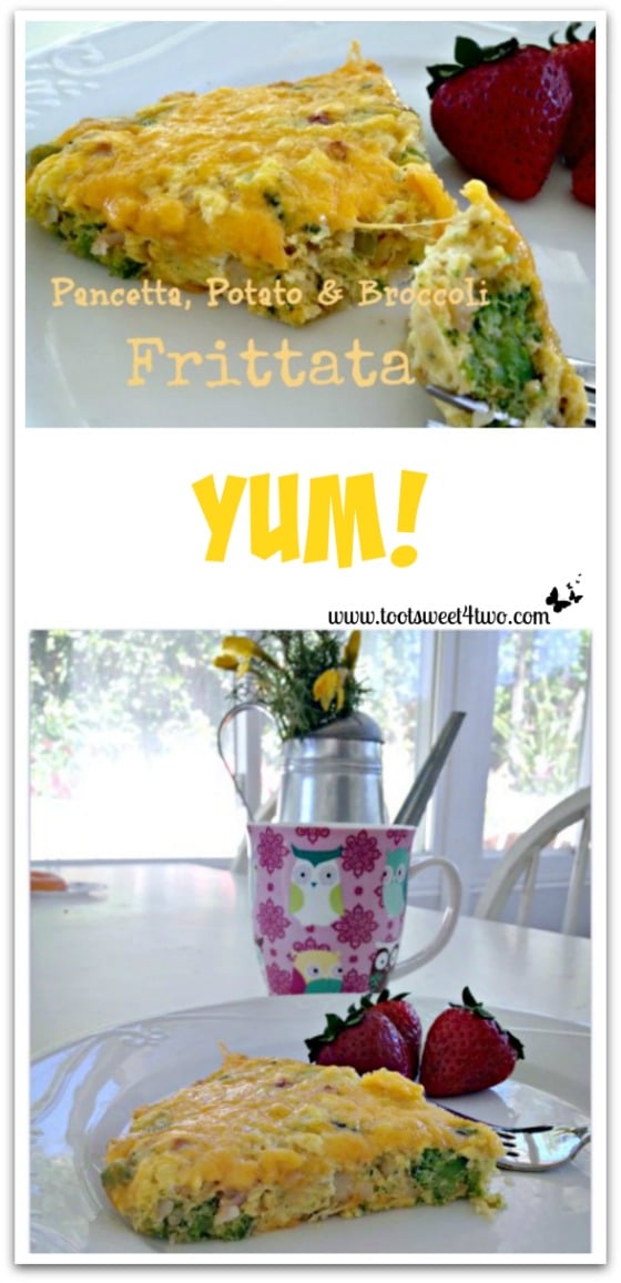 Pic 9 Pancetta, Potato and Broccoli Frittata