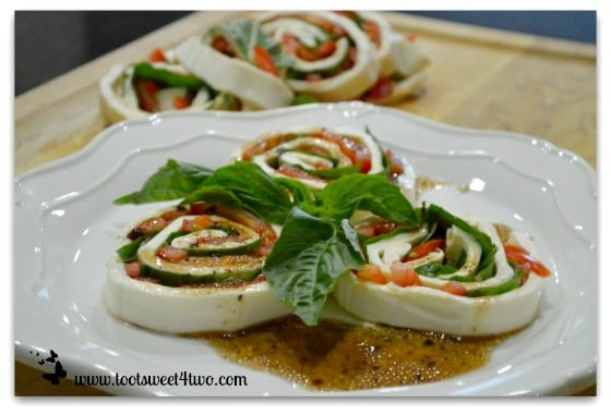 Appetizer - Caprese Salad Roll-ups