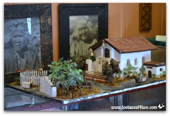 Diorama of St. John the Baptist Catholic Church - Mission Santa Ysabel