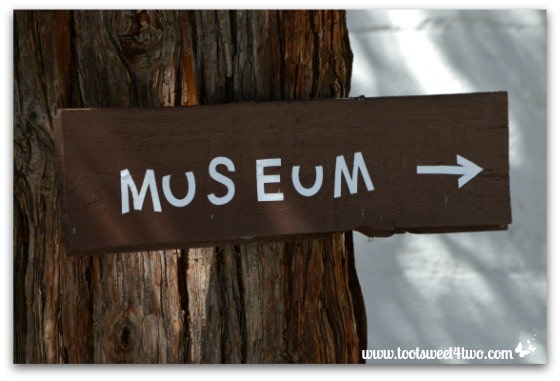 Museum sign - Mission Santa Ysabel