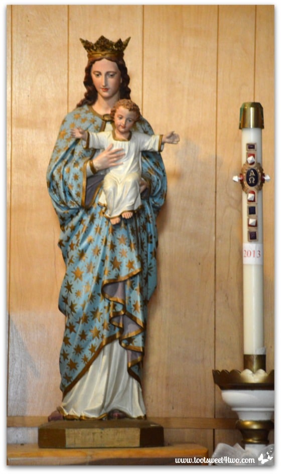 Statue of Mary and Baby Jesus - Mission Santa Ysabel