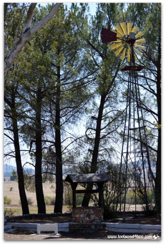 Well and Windmill - Mission Santa Ysabel