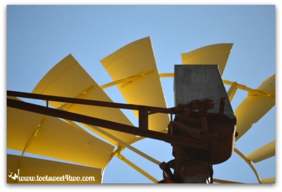 Windmill blades - Mission Santa Ysabel