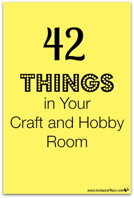 42 Things in Your Craft and Hobby Room revised cover