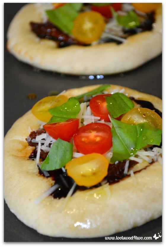 Caprese Flatbread with Balsamic Reduction Pic 3