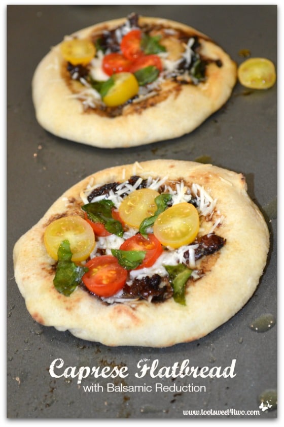 Caprese Flatbread with Balsamic Reduction Pic 4