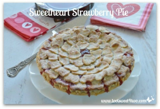 Sweetheart Strawberry Pie Pic 2