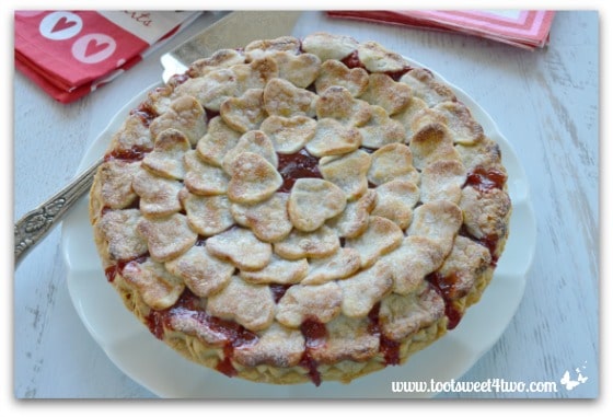Sweetheart Strawberry Pie Pic 3