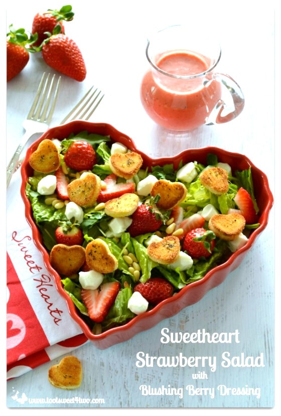 Sweetheart Strawberry Salad - 14 Awesome Things