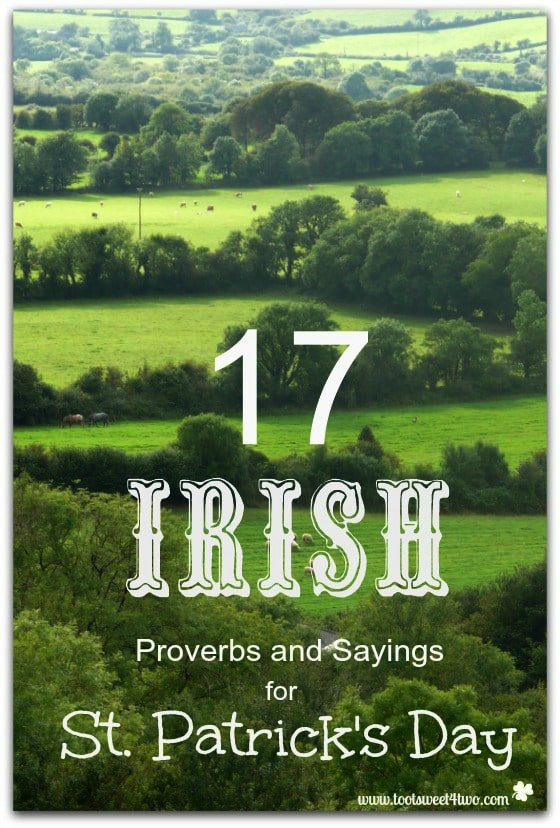 17 Irish Proverbs and Sayings for St. Patrick's Day - 21 Party Games