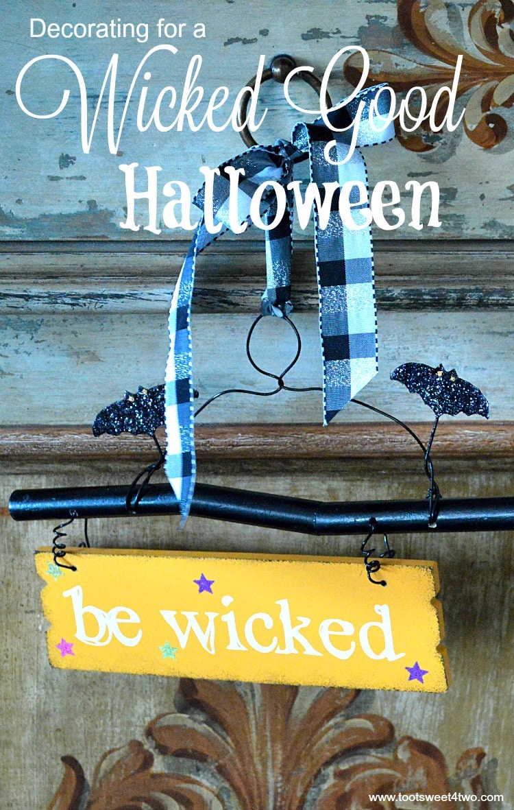 Decorating for a Wicked Good Halloween cover