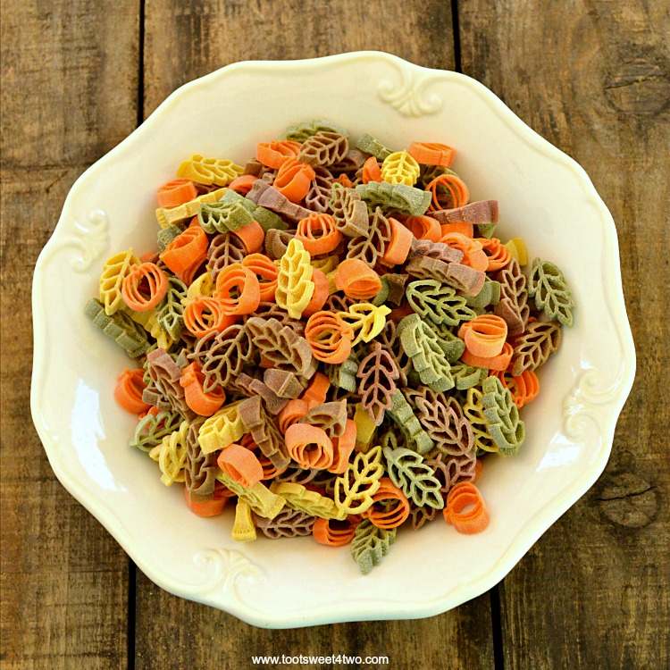 A bowl of dried Harvest Pasta