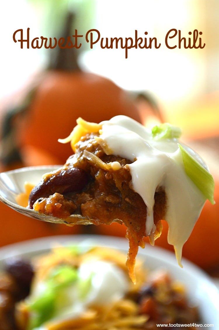 Harvest Pumpkin Chili - so delicious and easy!