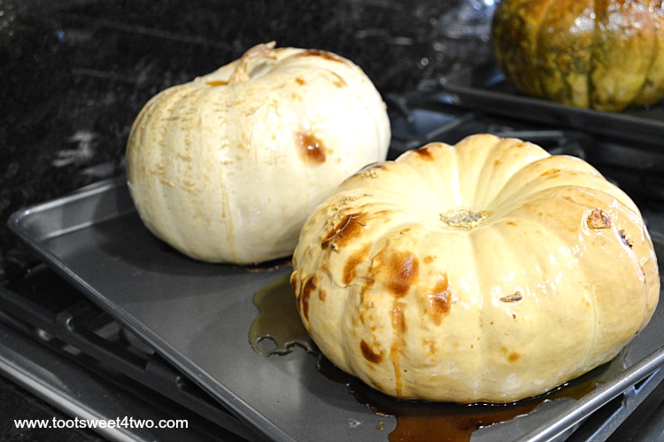 Roasted White Pumpkins out of the oven - Pic 8
