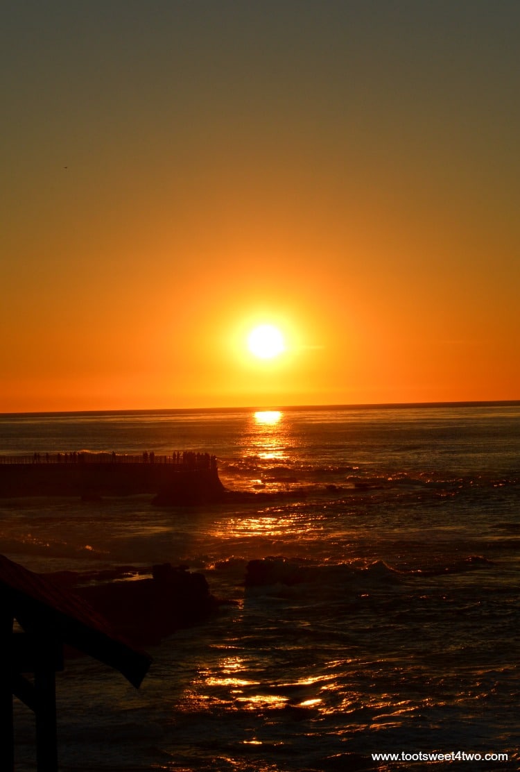 Seal Beach Pier at sunset