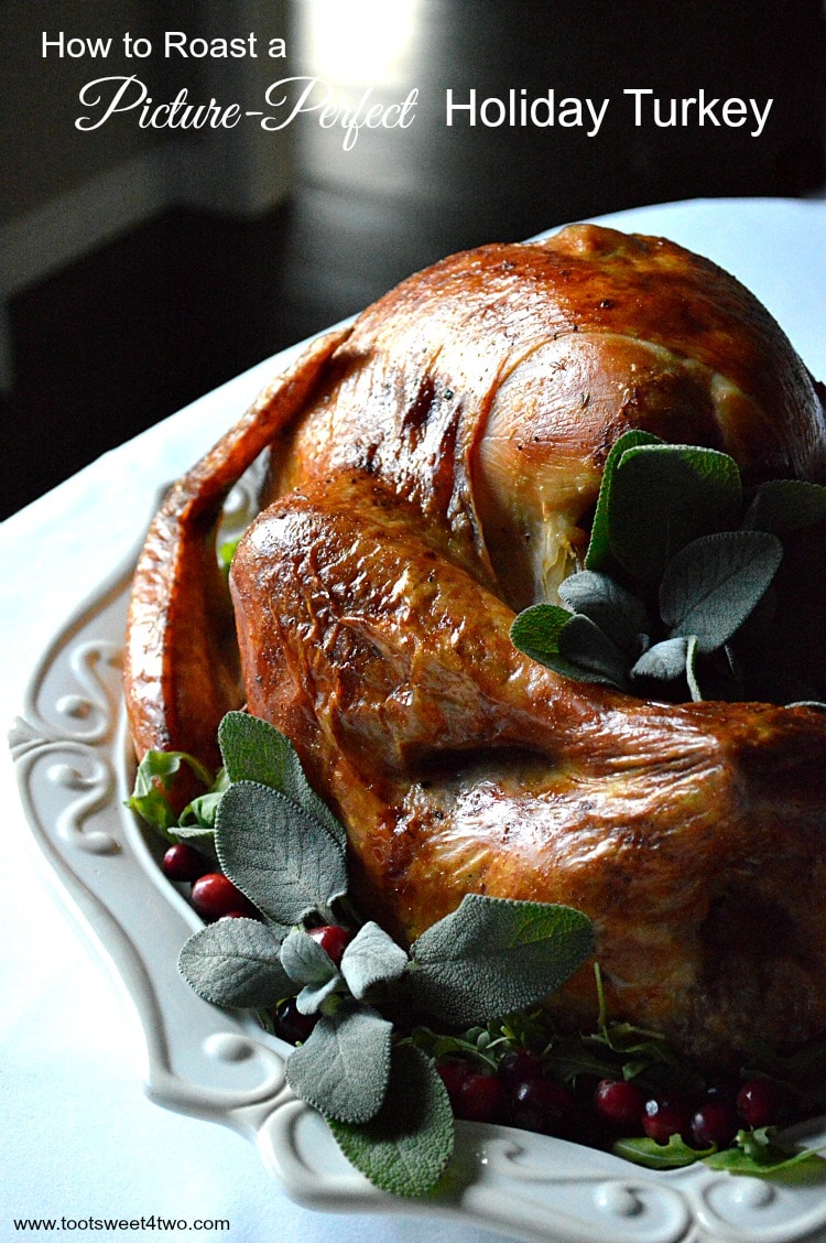 Picture-Perfect Holiday Turkey worthy of presenting on your holiday table!
