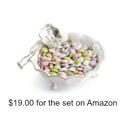 The Sweet Life Candy Dish and Spoon by Mud Pie
