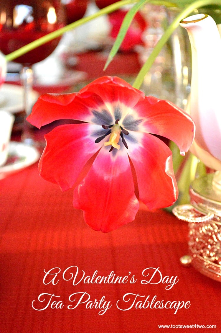A Valentine's Day Tea Party Tablescape cover