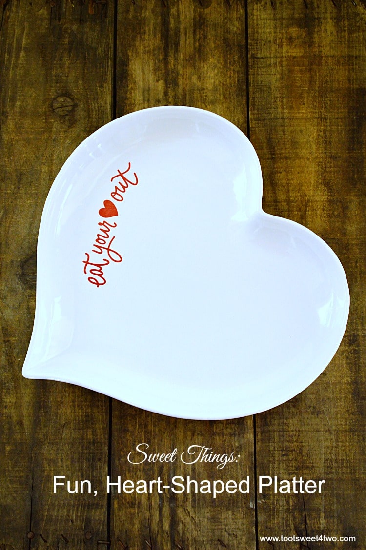 Heart-Shaped Platter from Target