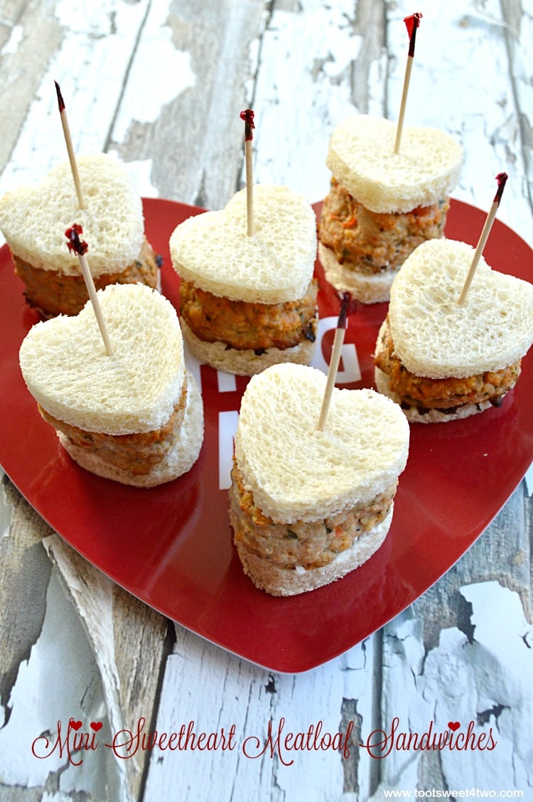 Mini Sweetheart Meatloaf Sandwiches - Pic 5
