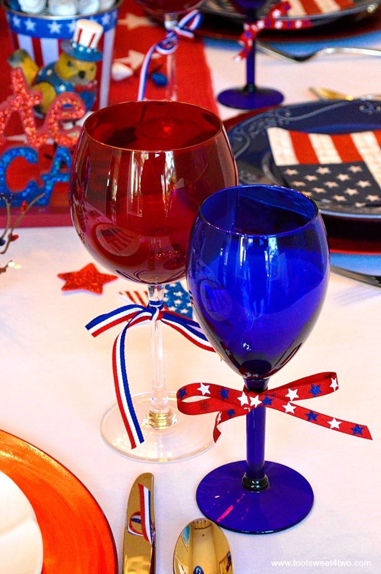 Decorating The Table For 4th Of July Toot Sweet 4 Two