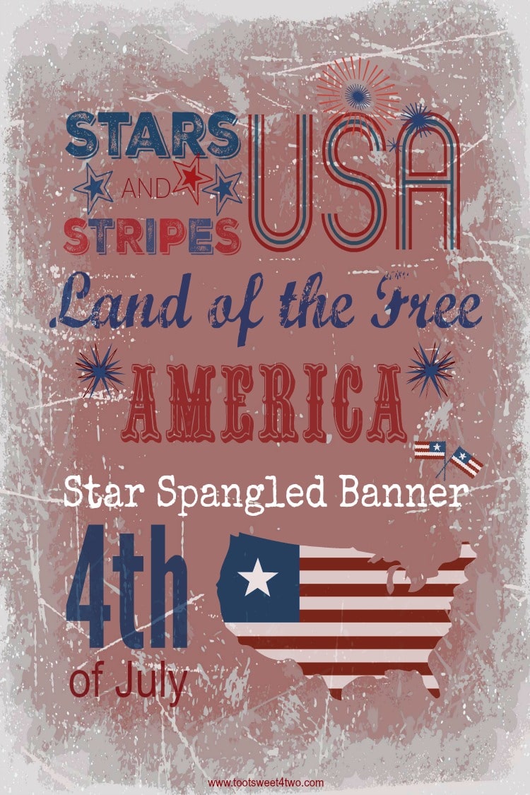 In honor of Independence Day, check out these four FREE Patriotic 4th of July printables, suitable for framing! Perfect for sharing on social media too, this post includes a brief tutorial on how to create each printable yourself. But, if you aren't the DIY type, just click on the link included to print your own! | www.tootsweet4two.com