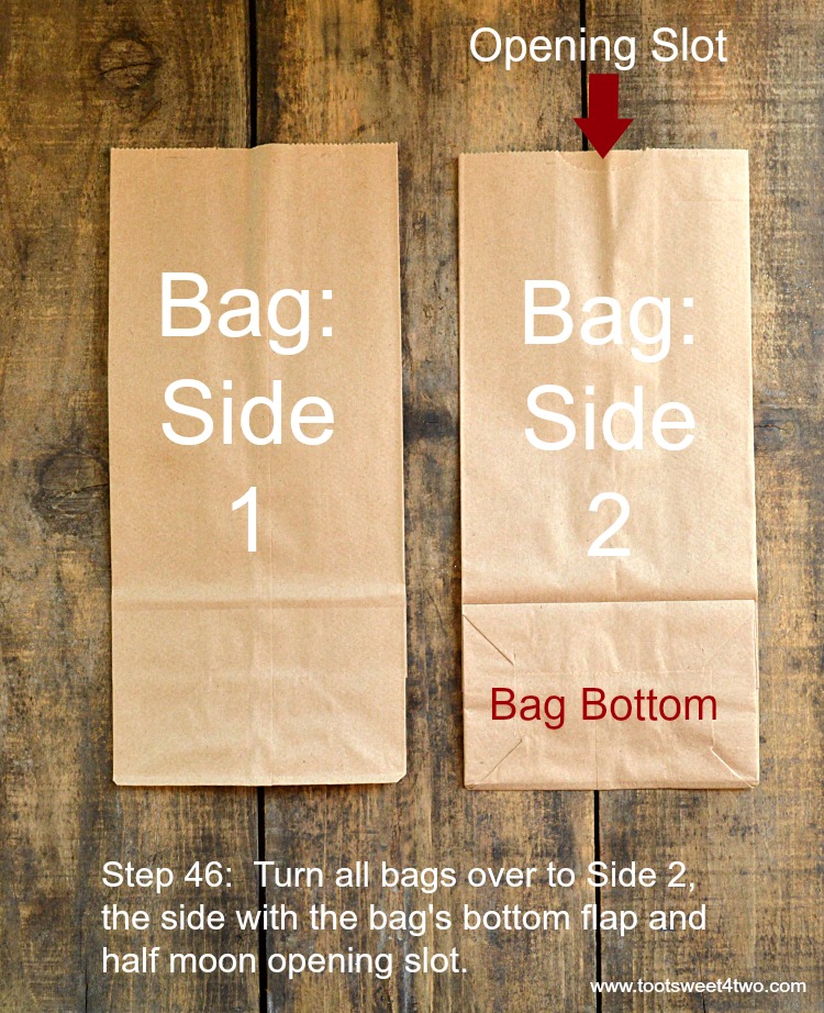Step 46 - Find Bag's Right Side