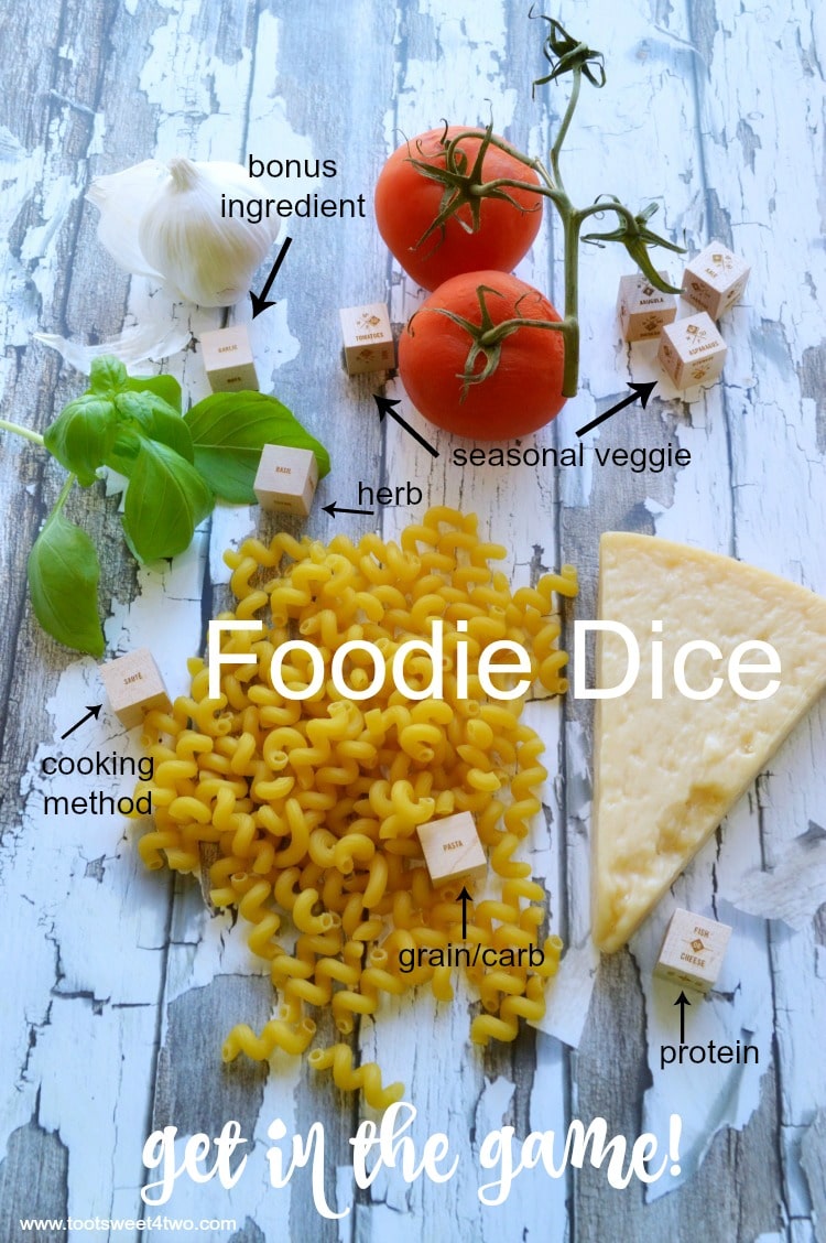 Foodie Dice - get in the game