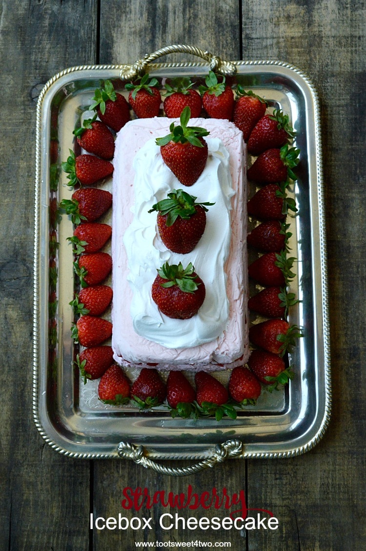 Strawberry Icebox Cheesecake cover