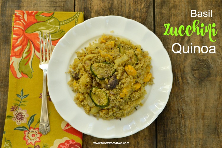 Basil Zucchini Quinoa from IONutrition - organic meal delivery service