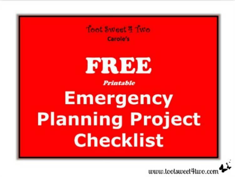 Emergency Planning Checklist - Official Fire Alert